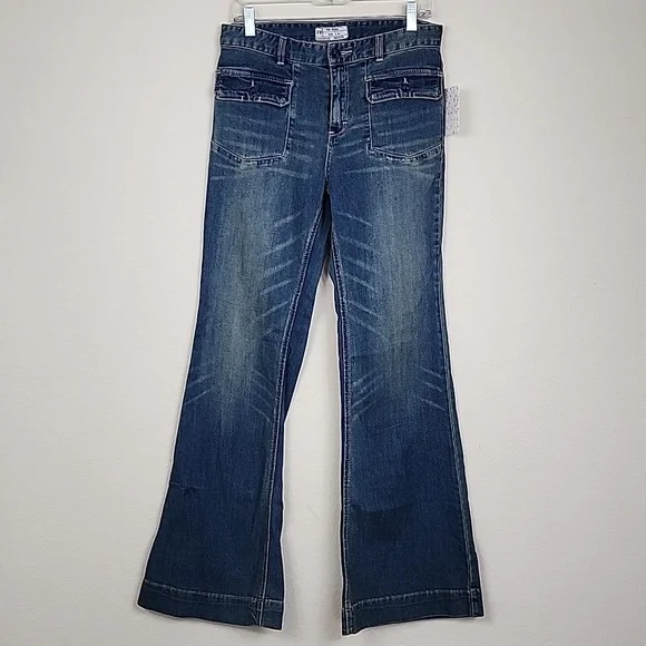 NWT Free People Retro Vintage Flares - Picture 1 of 6